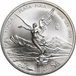 Mexiko, 1 onza Plata Pura 1996