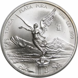 Meksyk, 1 onza Plata Pura 1996