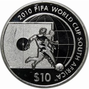Nauru, 10 dolarów 2009, MŚ w piłce nożnej