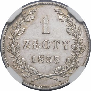 Wolne Miasto Kraków, 1 złoty 1835, Wiedeń