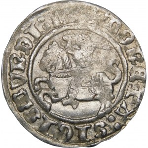 Zikmund I. Starý, půlpenny 1512, Vilnius - dvojtečka