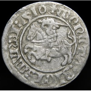 Sigismund I the Old, Half-penny 1510, Vilnius - large zero, four dots