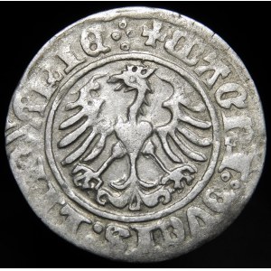 Sigismund I the Old, Half-penny 1510, Vilnius - large zero, four dots