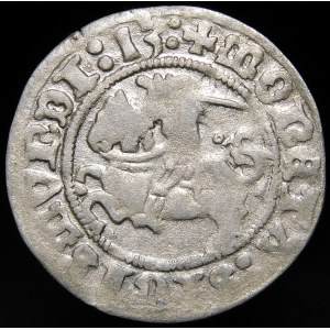Sigismund I the Old, Half-penny 1513, Vilnius - Ring under the Pogon - rare