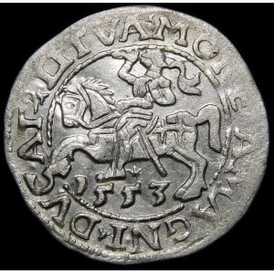 Sigismund II Augustus, Half-penny 1553, Vilnius - LI/LITVA - rare
