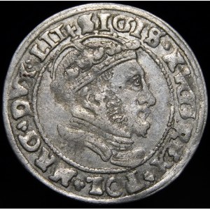 Zygmunt II August, Grosz na stopę litewską 1546, Wilno - LIT/LITVA - AVGG - b. rzadki