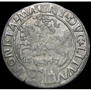 Sigismund II Augustus, Grosz per Polish foot 1547, Vilnius