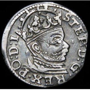 Stefan Batory, Trojak 1583, Riga