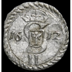 Sigismund III Vasa, Dwudenar 1612, Vilnius - tail raised