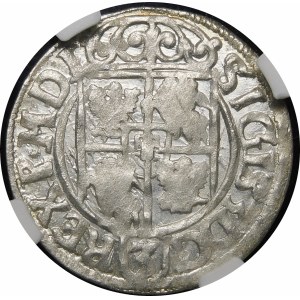 Sigismund III Vasa, Half-track 1620, Bydgoszcz - Sas in oval shield, 2-0 - beautiful