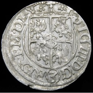 Zygmunt III Waza, Półtorak 1620, Ryga - Klucze dzielą napis