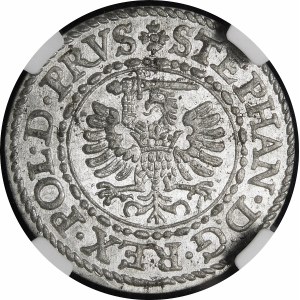 Stefan Batory, Szeląg 1579, Gdańsk - wyśmienity