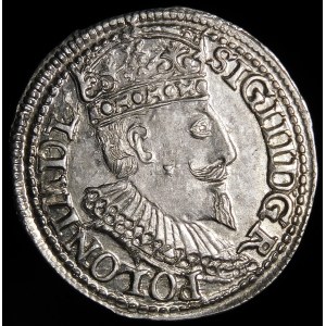 Sigismund III Vasa, Troy 1597, Olkusz - Portrait from 1596
