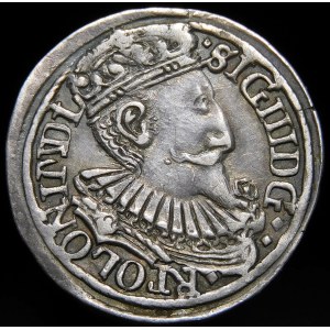 Zygmunt III Waza, Trojak 1597, Olkusz - R POLONI
