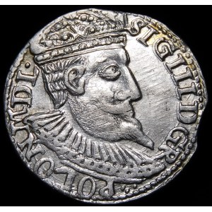 Sigismund III Vasa, Troika 1598, Olkusz - large bust, POLON - variant