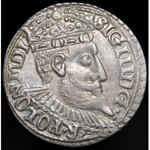 Sigismund III Vasa, Troika 1599, Olkusz portrait from 1598, G-R POLON