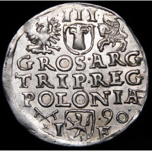 Zikmund III Vasa, Trojak 1590, Poznaň