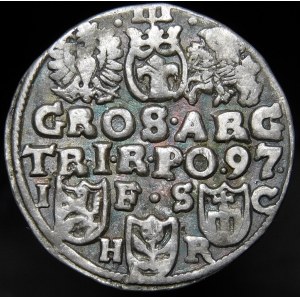 Zikmund III Vasa, Trojak 1597, Bydgoszcz - s lukem