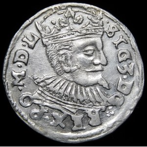 Zygmunt III Waza, Trojak 1597, Lublin - rzadki