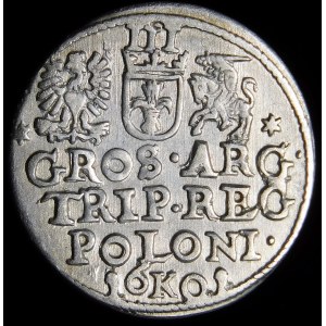 Sigismund III Vasa, Trojak 1601, Krakow - head to the right