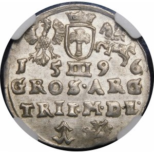 Sigismund III Vasa, Troika 1596, Vilnius - rarer and more beautiful