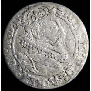 Zygmunt III Waza, Sixpence 1624, Kraków - variant