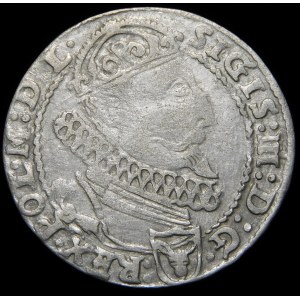 Zygmunt III Waza, Szóstak 1625, Kraków - Półkozic - odmiana