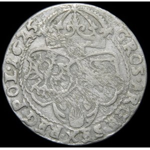 Zygmunt III Waza, Szóstak 1625, Kraków - Półkozic - odmiana