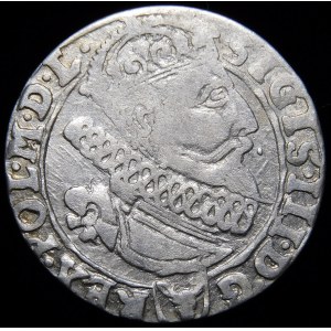 Zikmund III Vasa, šestipence 1626, Krakov - varianta