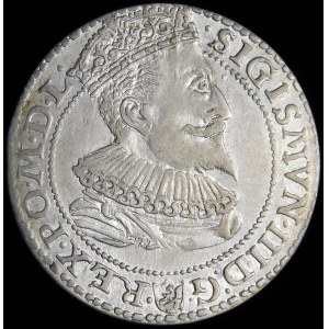 Sigismund III Vasa, Sixpence 1596, Malbork - small head