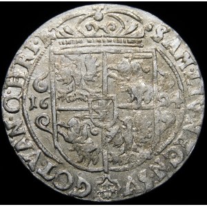 Zygmunt III Waza, Ort 1624, Bydgoszcz - PRVS - rzadki i b. ładny