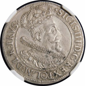Zygmunt III Waza, Ort 1615, Gdańsk - szeroka kryza