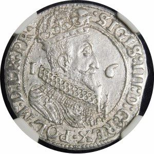 Sigismund III Vasa, Ort 1623, Gdansk - abbreviated date