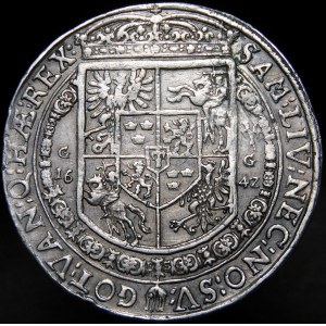 Ladislav IV Vasa, Thaler 1642, Bydgoszcz - vzácné