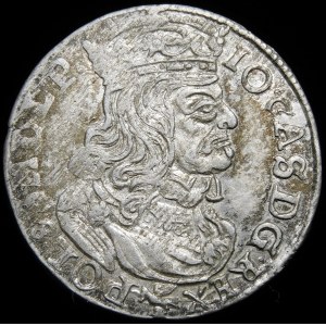 John II Casimir, Sixpence 1662 NG, Poznań - b. nice