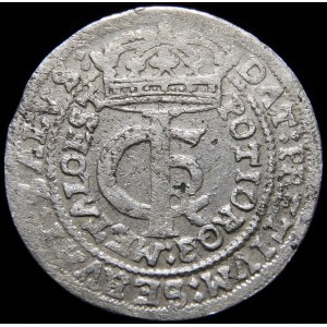 John II Casimir, Tymf 1664 AT, Krakow - SERVAT and METALO errors - rare