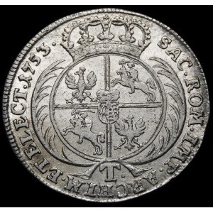 August III Sas, Tymf 1753, Lipsk