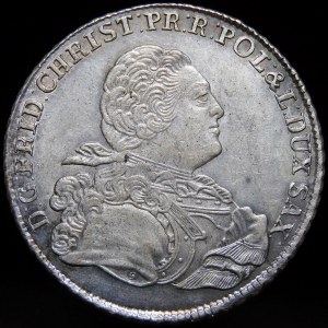 Fryderyk Krystian, Talar 1763 IWóF, Lipsk