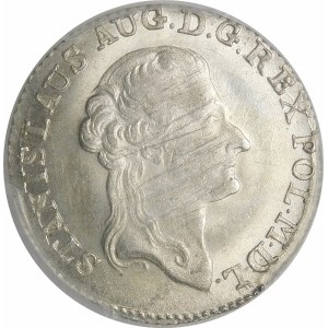 Stanislaw August Poniatowski, Gold 1794/3 MV, Warsaw - date punch - rare and beautiful