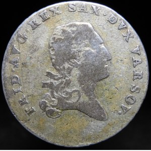 Duchy of Warsaw, 1/6 thaler 1814 IB, Warsaw