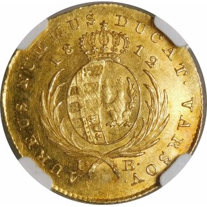 Duchy of Warsaw, Ducat 1812 IB, Warsaw - rare and beautiful