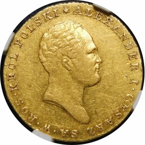 Congress Kingdom, Alexander I, 25 zlotys 1818 IB, Warsaw
