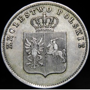 November Uprising, 2 zloty 1831 KG