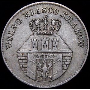 Free City of Krakow, 1 zloty 1835, Vienna