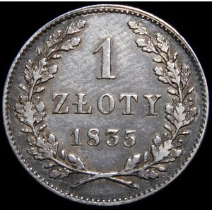 Free City of Krakow, 1 zloty 1835, Vienna