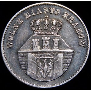 Free City of Krakow, 1 zloty 1835, Vienna