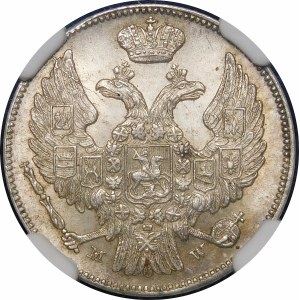 Poland, Russian Partition, 15 kopecks = 1 zloty 1839 MW, Warsaw - beautiful
