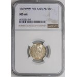 Poland, Russian Partition, 15 kopecks = 1 zloty 1839 MW, Warsaw - beautiful