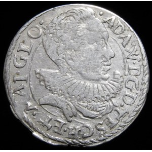 Silesia - Duchy of Cieszyn, Adam Waclaw, 3 krajcary Cieszyn 1592 (3+)