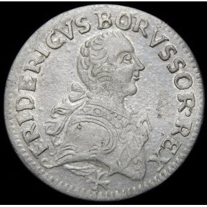 Prussia, Frederick II, Sixth of 1753 E, Königsberg - mirror 5 - rare